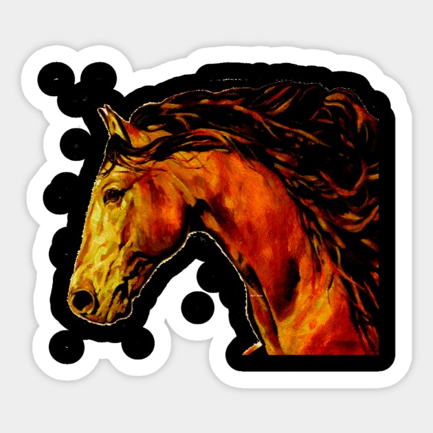 Trojan Sticker by RafaelSalazar